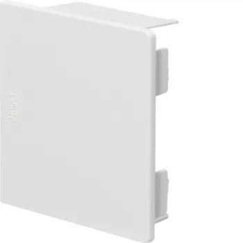 HAGER koncový díl LF6006069016 60x57mm dopravní bílá (RAL 9016) pro kabelový kanál Tehalit LF