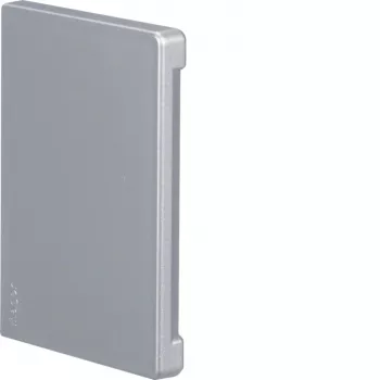 HAGER Koncový díl bez halogenů BR 65x100mm šířka krytu 80mm lakovaný hliník (BR651006LAN)