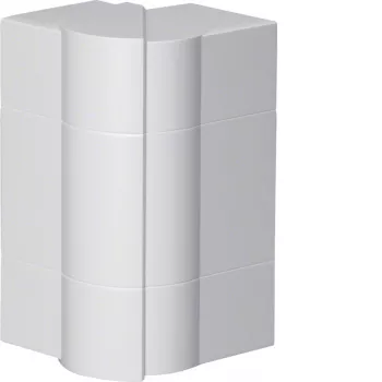 Hager BR651703H9016 Nastavitelný vnější roh pro BR/A/S kanál 68x170mm bílý RAL 9016