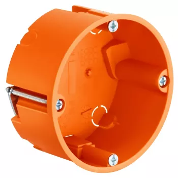 Kaiser Elektro 9061-00 krabice do duté stěny Ø 68 mm hloubka 35 mm oranžová