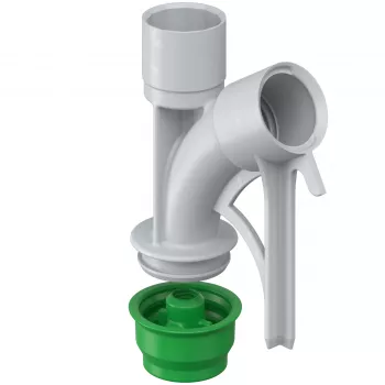 Stropní koleno Kaiser Elektro 1202-04 pro trubku DIN EN 20 mm