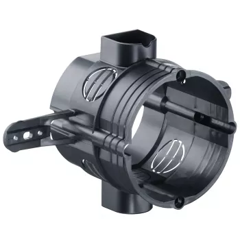 Izolační prodlužovací kroužek Kaiser Elektro 1155-02, 12 mm, šedý