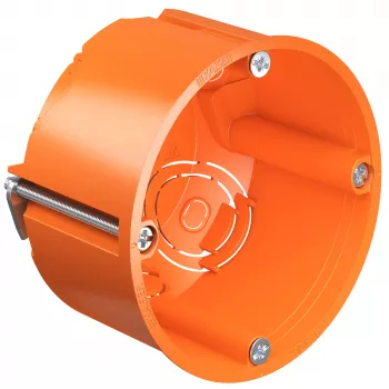 Kaiser Elektro 9063-02 zapuštěná krabice do duté stěny 68 x 49 mm oranžová