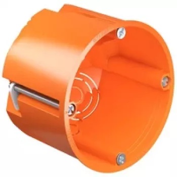 KAISER ELEKTRO 9064-02 přístrojová krabice, oranžová, IP30, VDE, 62 mm