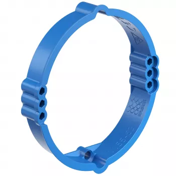 Kaiser Elektro Zapuštěný vyrovnávací kroužek omítky 12 mm 1155-63UP1 2x3 šroubové kupole