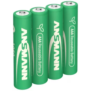 ANSMANN 4 baterie typ 1050 Micro AAA 1,2 V NiMH dobíjecí (1321-0025)