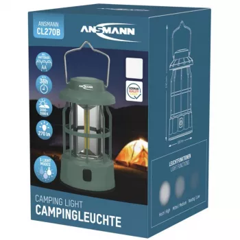 ANSMANN CL270B COB LED kempingová lucerna 270 lm