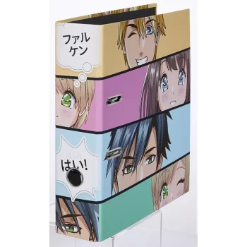 Falken Manga Faces Motivordner 8.0 cm DIN A4