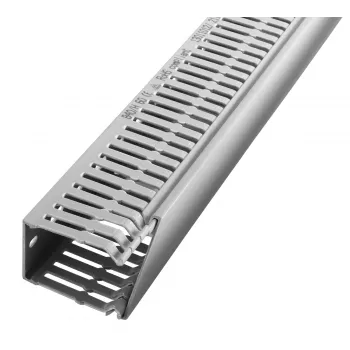 Licatec 7340-1 Terminal F2000 Wiring Duct 30x100mm Grey RAL7030