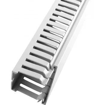 LICATEC Wiring Duct 100x75mm Halogen-Free Grey 7674-1