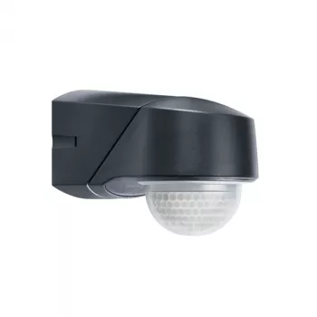 ESYLUX RC 130i stropní/stěnný PIR detektor pohybu 20m 360° černý IP54 2500 Lux 2,5m