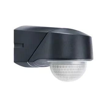 ESYLUX RC 230i pasivní infračervený stropní/stěnný detektor pohybu 20m, černý, IP54, 2500 Lux, 2,5m