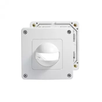 ESYLUX kryt IP44 RAL 9010 bílý pro detektory pohybu a přítomnosti (EM10055157)