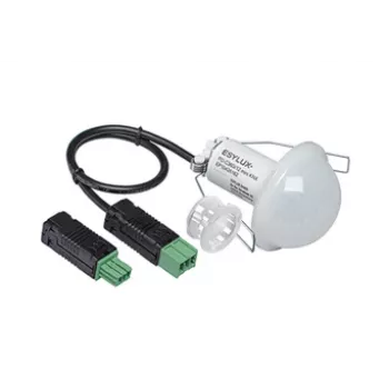 ESYLUX PD-C 360i/12 mini KNX pasivní infračervený senzor (PIR) - stropní montáž - 12m - bílý