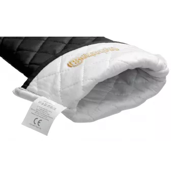 Bartscher A500512 Oven Glove - Black - Cotton - 250 °C - 235 mm - 420 mm