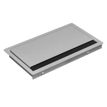 Bachmann CONI COVER short – vestavný zásuvkový blok se 3 zásuvkami Schuko, 2 m kabel, černý