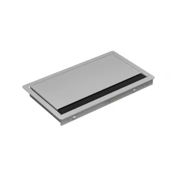 Bachmann CONI COVER short – vestavný zásuvkový blok se 3 zásuvkami Schuko, 2 m kabel, černý