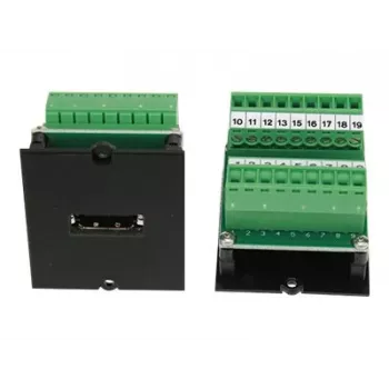Modulární záslepka Snap-In Bachmann Custom Module, černá