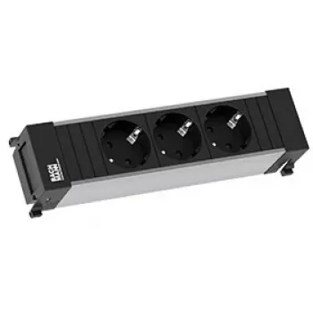 Bachmann Power Frame 3x zásuvková jednotka SCHUKO 2m kabel