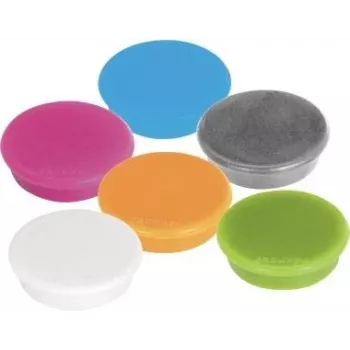 FRANKEN MagFun magnety různých barev 10 ks 32 mm kotoučové feritové