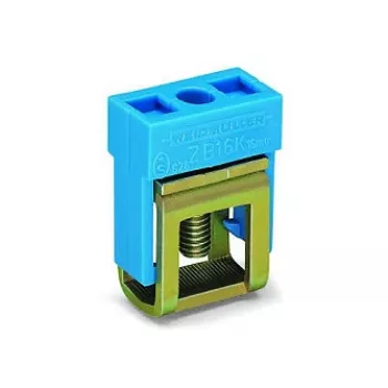 Řadová svorka WAGO 210-281 2vodičová, CAGE CLAMP, šedá, 800 V, 24 A