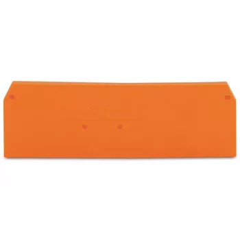 Koncová a mezilehlá deska WAGO 280-315, oranžová