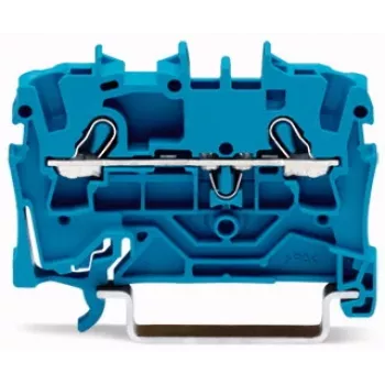 Svorkovnice WAGO 2002-1204 4vodičová Push-in, 2,5 mm², 800 V, šedá
