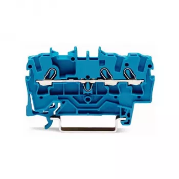 Svorkovnice WAGO 2002-1304 3vodičová Push-in, 2,5 mm², 800 V, šedá