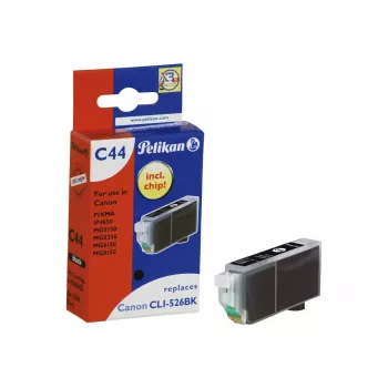 Kompatibilní inkoustová kazeta Pelikan pro Canon CLI-526BK černá 9ml standardní výtěžnost