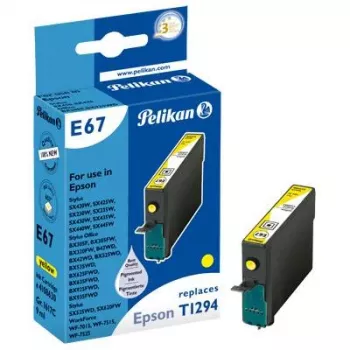 Kompatibilní inkoustová kazeta Pelikan pro Epson T1294 žlutá (11,3 ml, 500 stran) - 1021430680