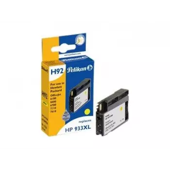 Repasovaná inkoustová kazeta Pelikan pro HP CN056AE (933XL) žlutá vysoká výtěžnost