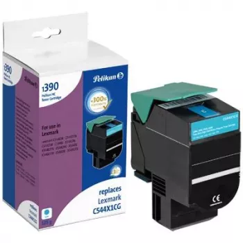 Pelikan toner pro Lexmark C544X1CG azurový