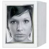 DAIBER 1x125 passepartout 13x18 cm bílé podložky na fotografie 9x13