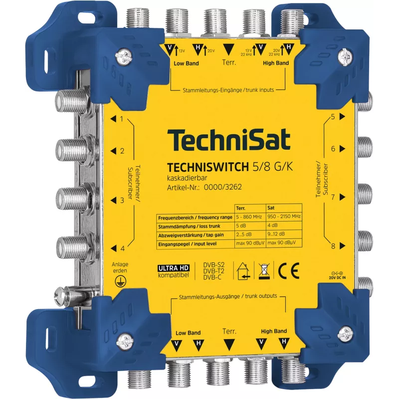TechniSat TECHNISWITCH 5/8 G/K multiswitch