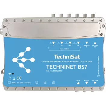 TechniSat TechniNet BS7 Digital 16násobná kompaktní centrální stanice DVB-S(2) / DVB-C (0000/5995)