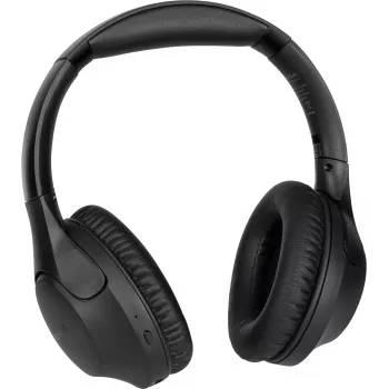 TechniSat Stereoman 3 BT bezdrátová Bluetooth over-ear sluchátka černá