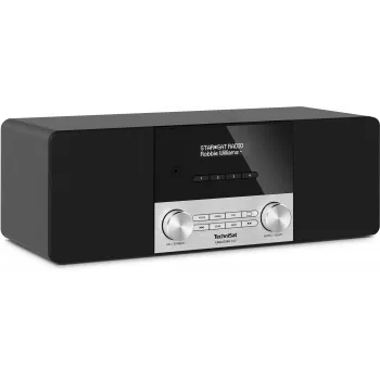 TechniSat CABLESTAR 400 DAB+ rádio s Bluetooth, 2 x 10 W, černé