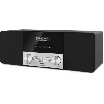 TechniSat CABLESTAR 400 DAB+ rádio s Bluetooth, 2 x 10 W, černé