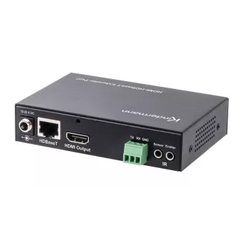 Kindermann HDMI-HDBT extender - rozšíření videa, audia, infračerveného a sériového signálu