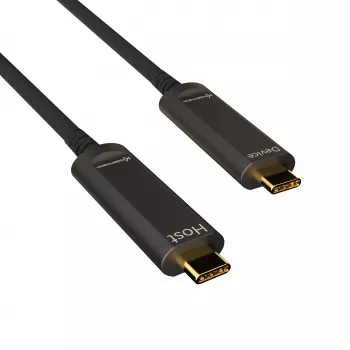Kindermann USB 3.2 Gen 2 aktivní optický kabel USB-C na USB-C 30m (WLZ-5089 30m)