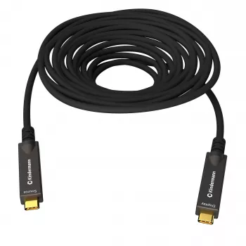 Kindermann USB-C AOC Full Feature kabel 10m samec/samec