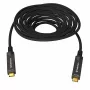 Kindermann USB-C AOC Full Feature kabel 10m samec/samec