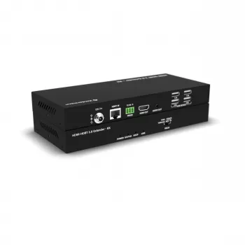 Kindermann HDMI-HDBT 2.0 Extender - přijímač - RS-232 - USB 2.0