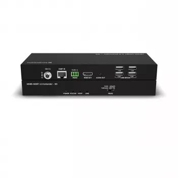 Kindermann HDMI-HDBT 2.0 Extender - přijímač - RS-232 - USB 2.0