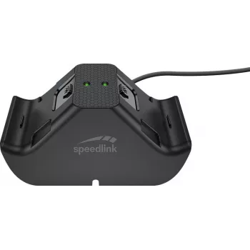 Speedlink JAZZ USB nabíjecí stojan na ovladače, 1,5 m, černý (SL-260002-BK)