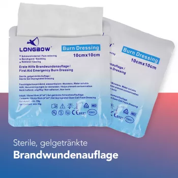 First Aid Only Obvaz na popáleniny P-91400 00 průhledný 10 ks