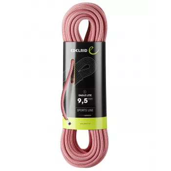 Edelrid Eagle Lite 9.5 mm 70 m Climbing Rope - Red