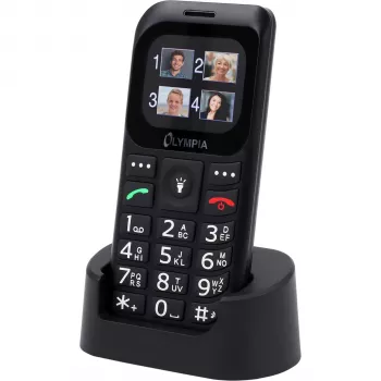 OLYMPIA Bella Plus mechanický psací stroj - přenosný psací stroj QWERTY s integrovaným kufříkem, černý