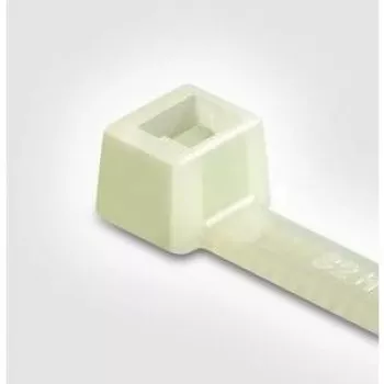 HellermannTyton T25L Cable Tie, Polyamide 6.6, Natural, 240 x 2.8 mm, 100 Pack (111-02519)