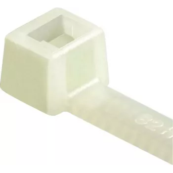 HellermannTyton T80I-PA66-NA-C1 Transparent Cable Ties, 300 x 4.7 mm, 100 pcs